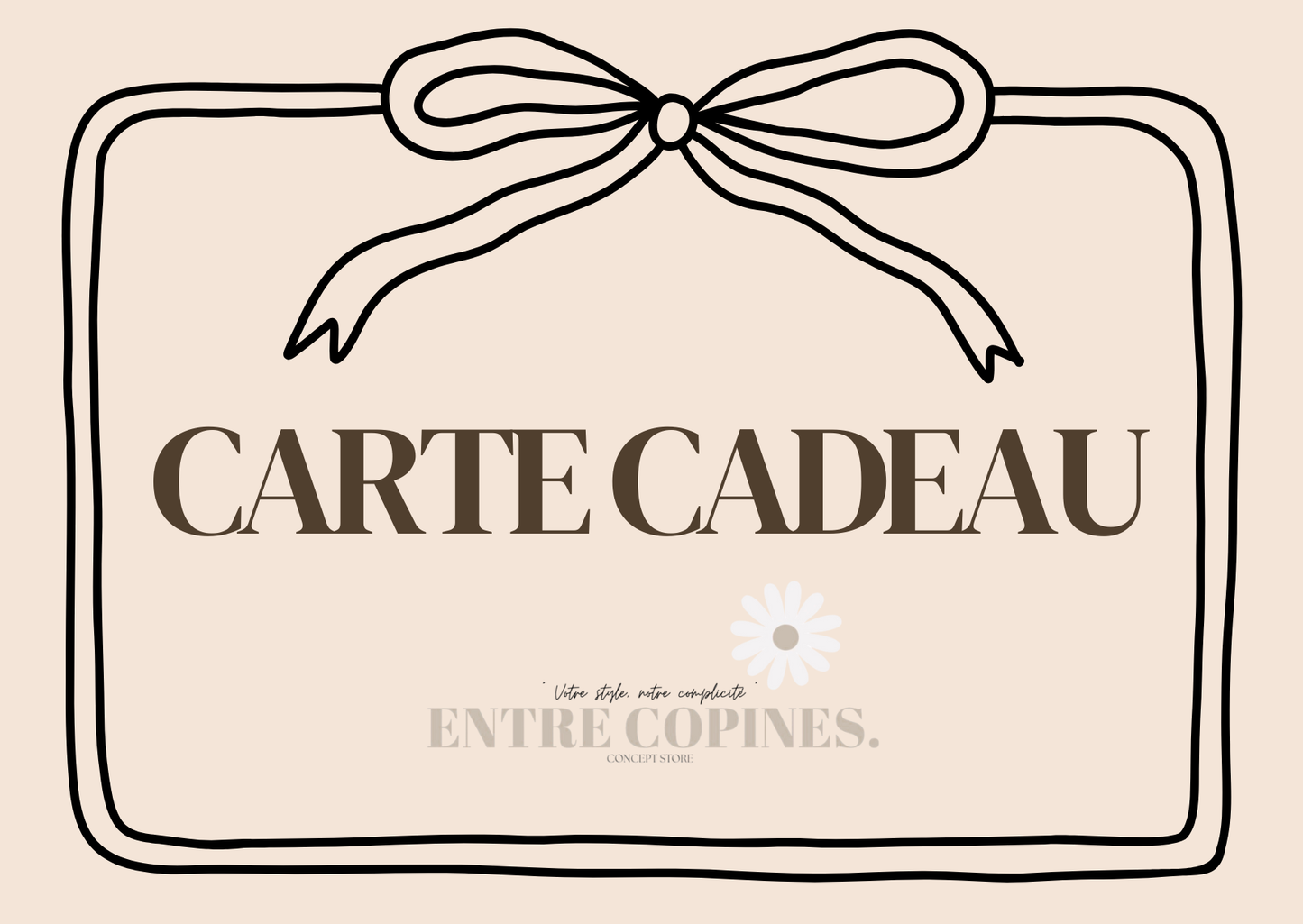 CARTE CADEAU