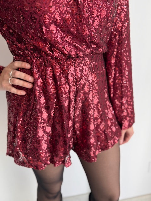 COMBINAISON SHORT "CHRISTMAS"