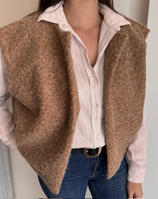 GILET SANS MANCHES "LOUISE"