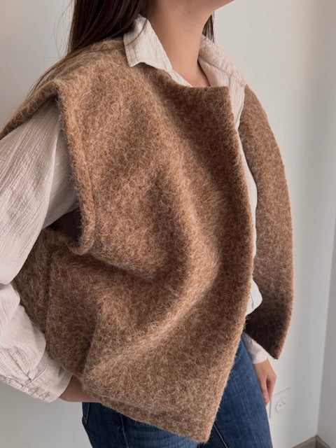 GILET SANS MANCHES "LOUISE"
