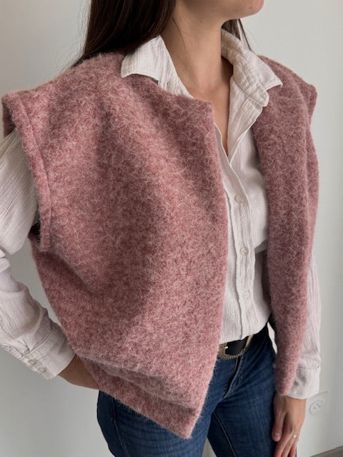 GILET SANS MANCHES "LOUISE"